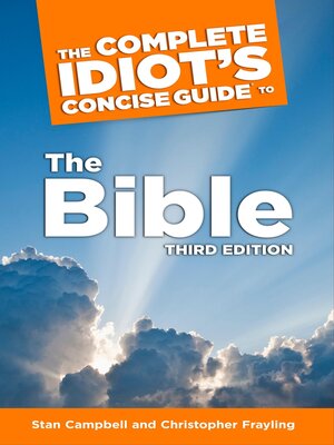 cover image of The Complete Idiot's Concise Guide to the Bible, 3e